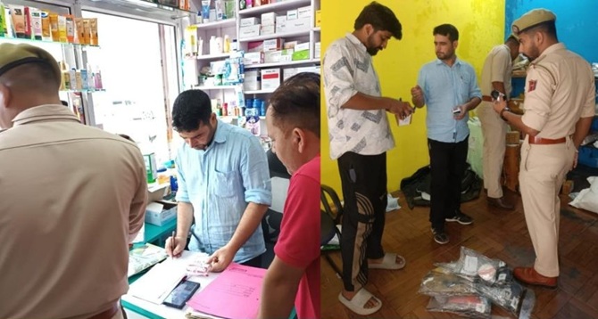 J&K's Drug Control Officer, Police inspect courier services to curb trafficking 