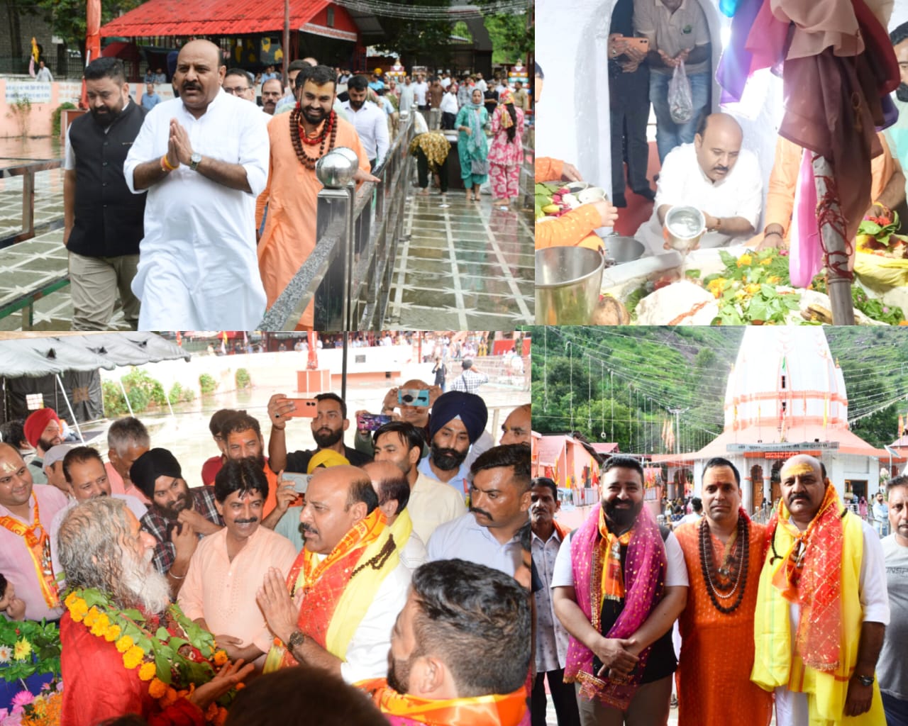  Dy CM pays obeisance at Shri Budha Amarnath Ji, prays for peace, prosperity in J&K