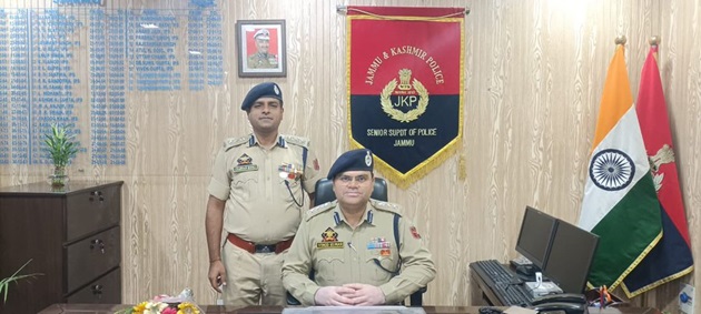 Dr Vinod Kumar IPS today takes charge of SSP Jammu 