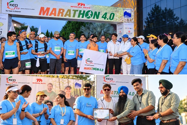 FICCI FLO JKL Marathon 4.0 promotes fitness, tourism & women’s skilling
