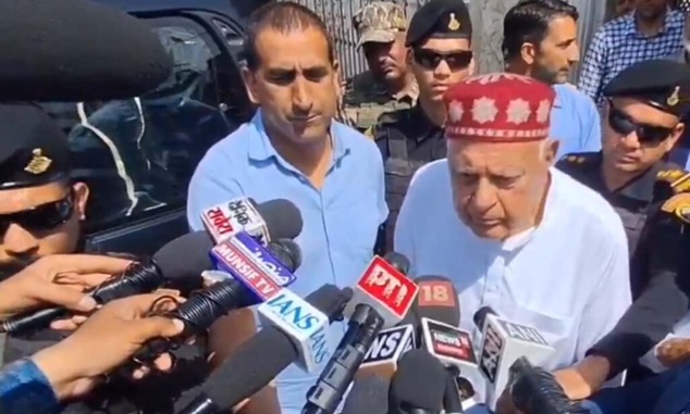 'NC Govt not involved in Sidhra demolitions: Dr Farooq Abdullah'