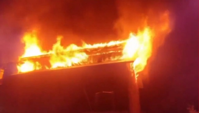 'A 12-year-old boy died & 03 others sustained burn injuries in a fire in a seminary in J&K'