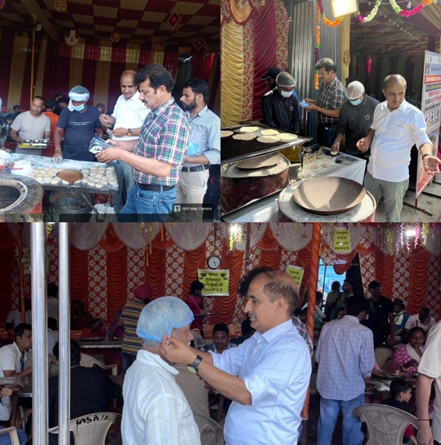 Food Safety Team inspects Langars at Nunwan Base Camp to ensure safe food for SANJY-2026 Pilgrims 