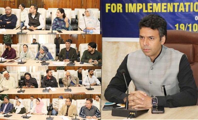 DC Srinagar emphasizes importance of capacity-building programs in achieving the desired impact