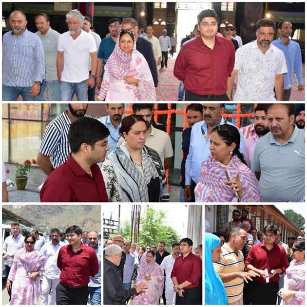 Mandeep Kaur conducts comprehensive inspection of key sites to ensure seamless observance of Muharram-ul-Harram & Shri Amarnath Ji Yatra