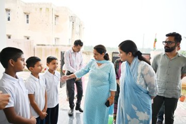 DC Samba visits Child care Institutions