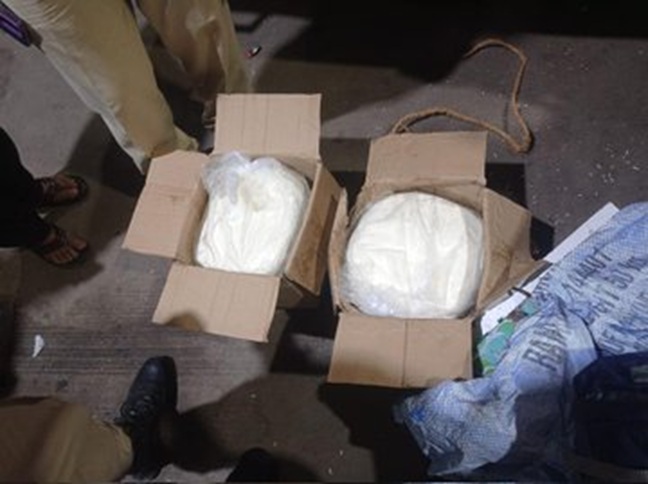 Jammu Police recovers a large consignment of suspected synthetic paneer