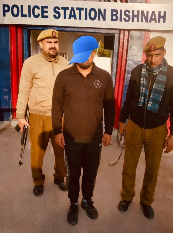 'Jammu Police books hardcore criminal under the Public Safety Act '