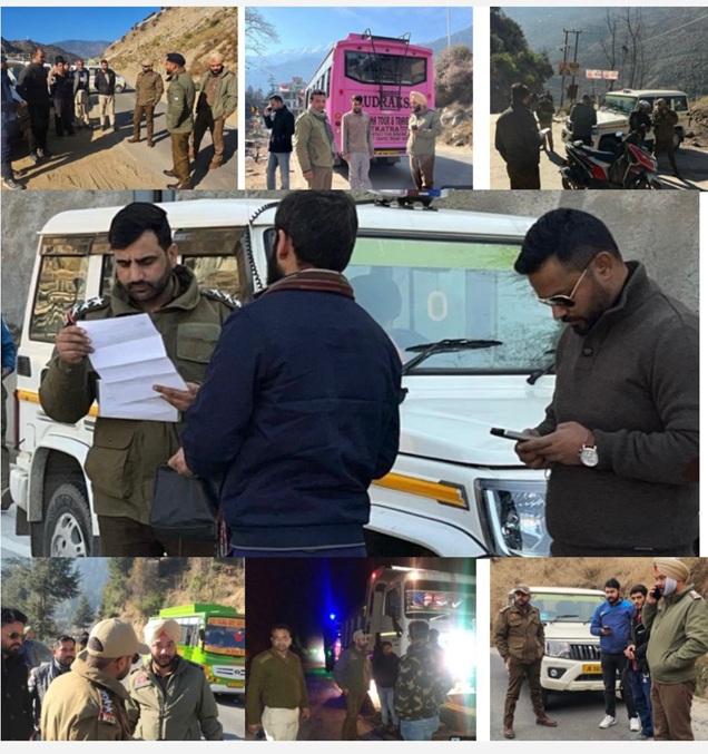 On directions of DC Doda/Transport Commissioner, 113 Driving Licences, 6 Vehicle Registrations suspended for violations