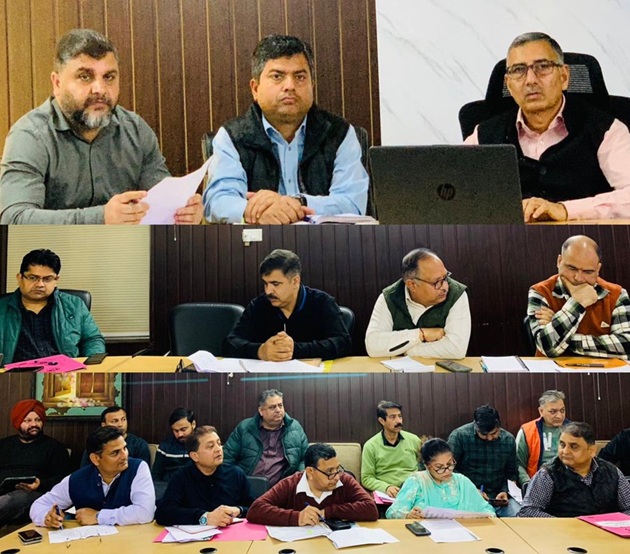 DC Kathua chairs a meeting to discuss preparatory arrangements for forthcoming Shri Amarnath Ji Yatra (SANJY)