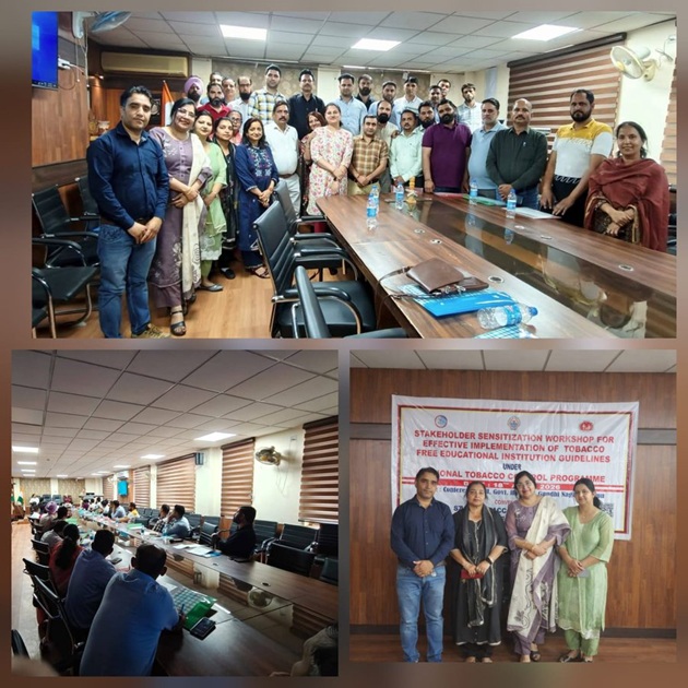 'Kathua tops division in implementing Tobacco-Free Educational Institutions guidelines '