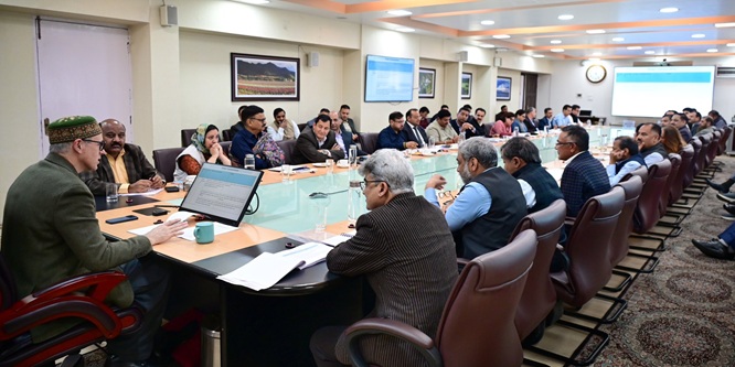 'CM Omar Abdullah chairs high level review meeting in Srinagar'