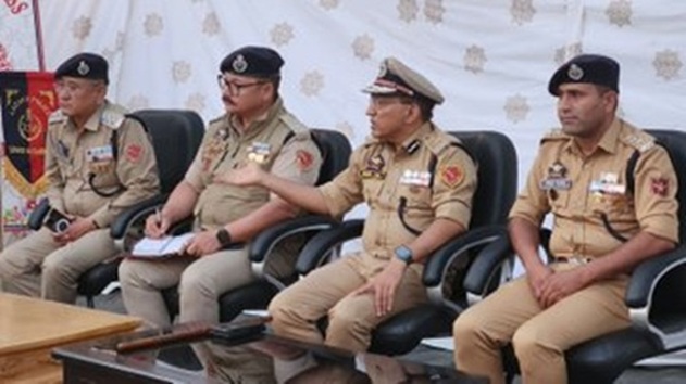 'DGP Ladakh visits  Drass '