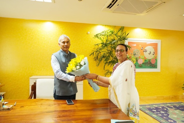  Anurag  takes charge as NITI Aayog CEO 