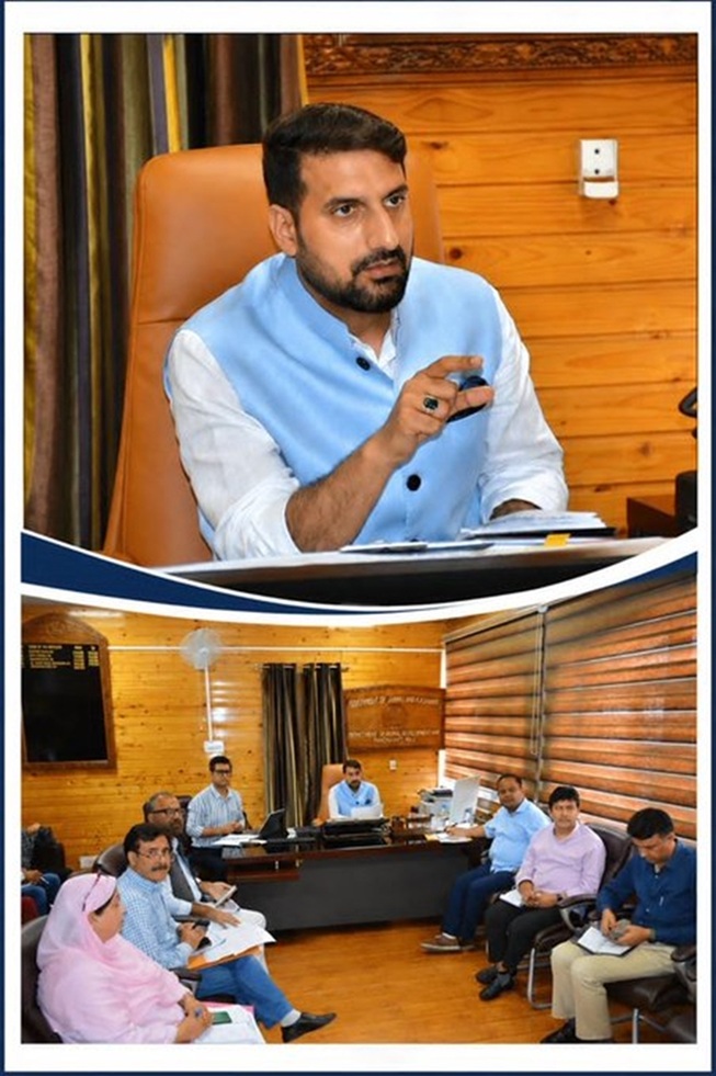 'Aijaz Asad directs officials to accelerate worksites, boost Person Days, ensure timely wage payments'