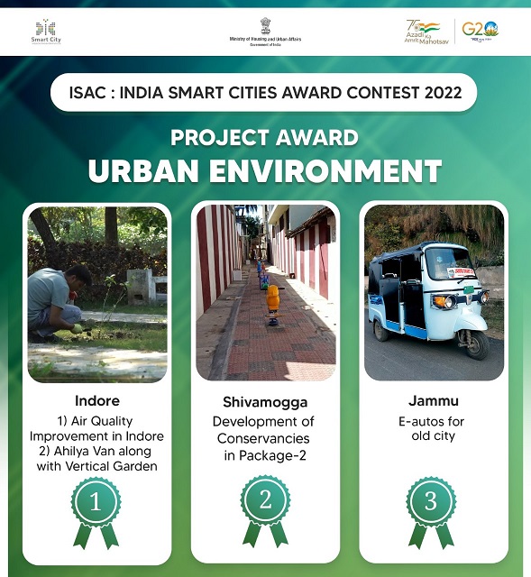 Jammu Smart City’s E-Mobility Project Bags India Smart Cities Awards Contest