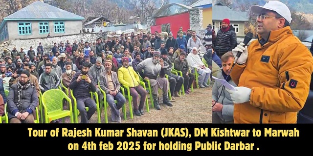 Rajesh Shavan holds Block Diwas at far-flung Sub-Division 