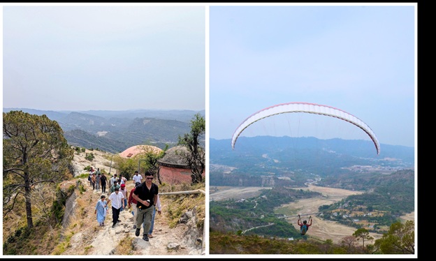 Team of Tourism, Revenue, PWD conduct spot visit as Jammu to get first ever adventure Hub at Aithem