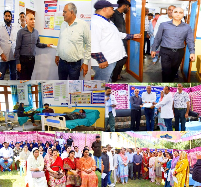 PHC Chatroo & HW Centre Udil Gojran receive prestigious NQAS Certification: DC Kishtwar expresses immense pride