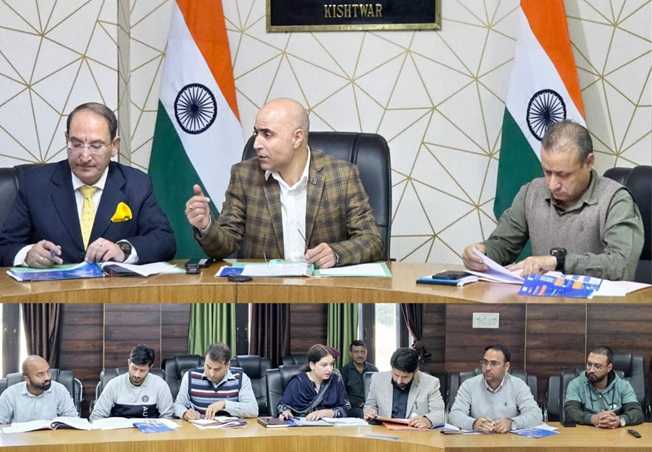 DC Kishtwar approves 78 Youth Projects Under Mission YUVA* 