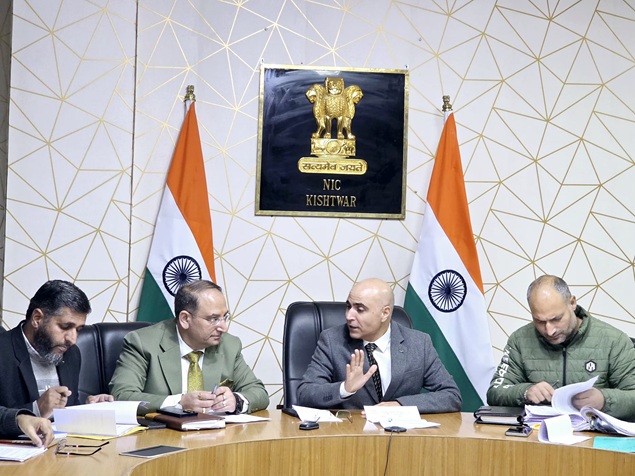 DC Kishtwar directs to ensure that the development works align with the traditional architectural patterns 