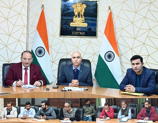  DC Kishtwar directs Departments to strengthen public outreach, enhance service accessibility