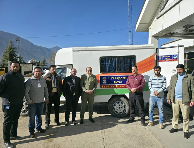 Doorstep Passport Services in Kishtwar: Three-Day Mobile Passport Van Service Camp Launched