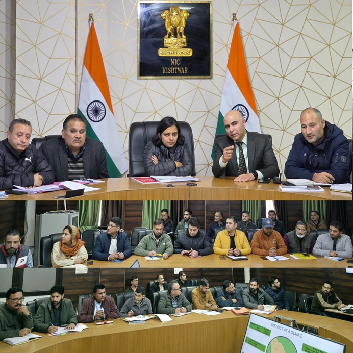 Central Prabhari Officer appreciates District Admin Kishtwar 