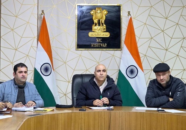 DC Kishtwar stresses importance of convergence among departments to ensure effective implementation of Govt Schemes