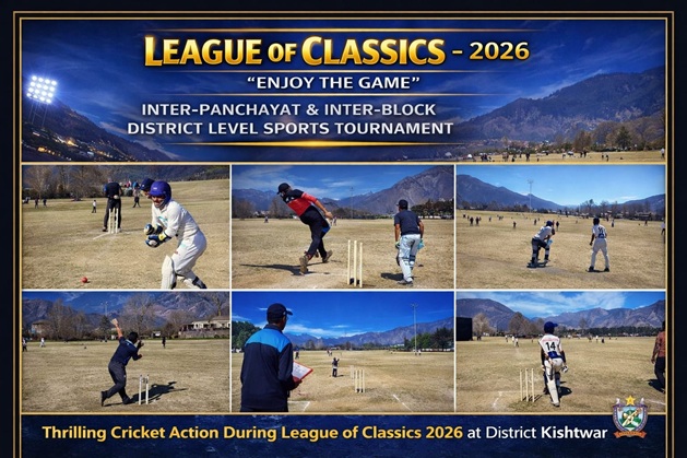 'Youth Engagement Programme–2026 ignites grassroots Sports Revolution in Kishtwar'