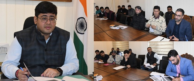 'DC Ganderbal reviews progress of digitization of revenue records Directs for time bound completion of exercise '