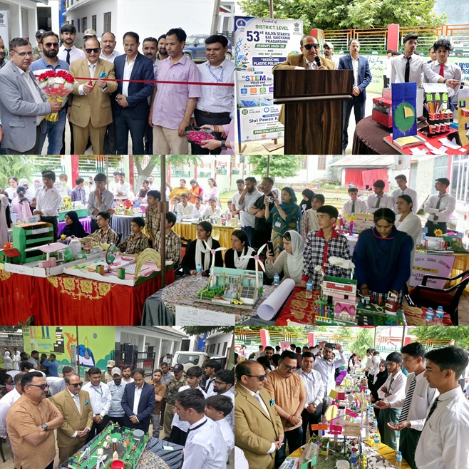 DIET Kishtwar showcases young scientific talent at District-Level RSBVP 2025–26: Pawan Kotwal Chief Guest