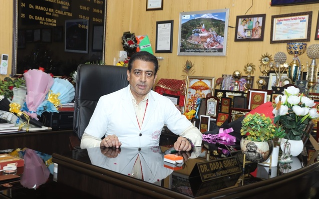'Dr Dara Singh  placed as HOD of Hospital Administration in GMC Jammu'