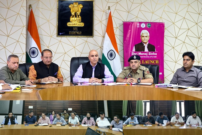 DC Kishtwar seeks  Drug-Free Office Certificates from DDOs after obtaining duly certified self-declaration forms from all Govt Employees