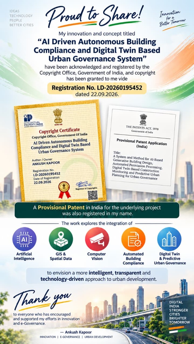 J&K Officer's AI-Based Urban Governance Innovation gets Copyright Recognition by GOI