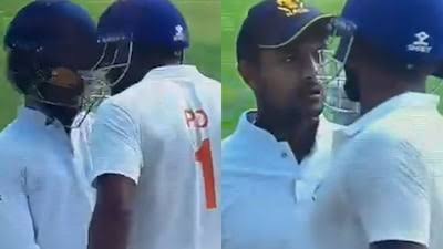 'J&K unsettles Karnataka with performance & aggression ; Captain Paras Dogra headbutts Karnataka Fielder'