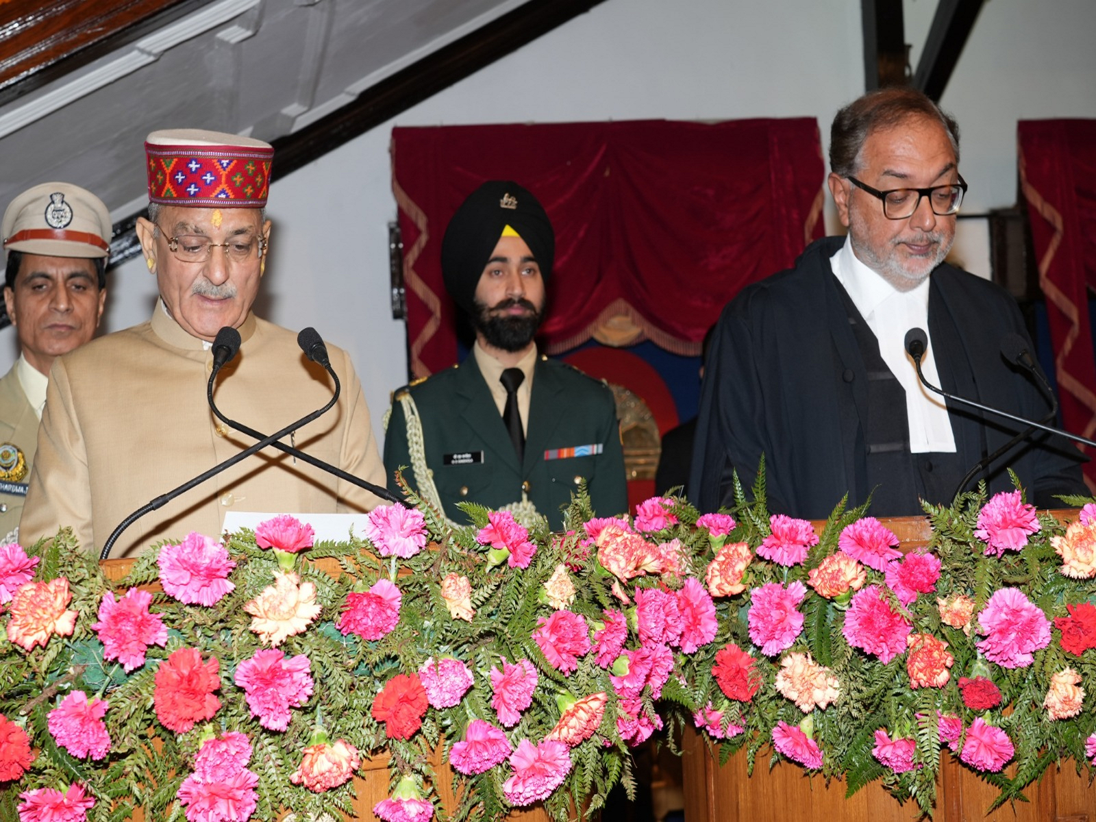 'Kavinder Gupta takes oath as 30th Governor of Himachal Pradesh '