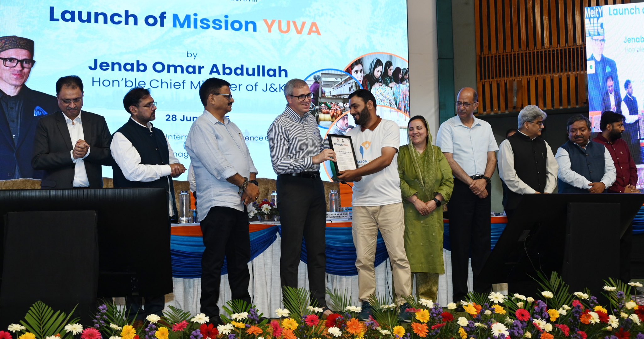 CM J&K Omar Abdullah launches Mission YUVA , to create 4.25 lakh Jobs 