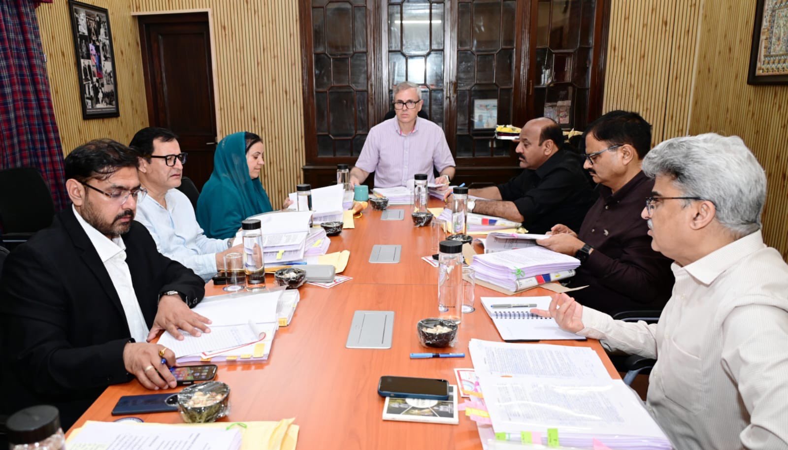 CM J&K chairs Cabinet meeting