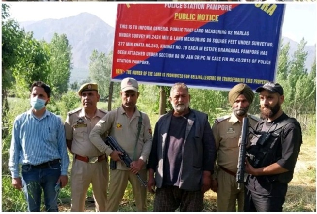 J&K: Property of one more terror handler attached 