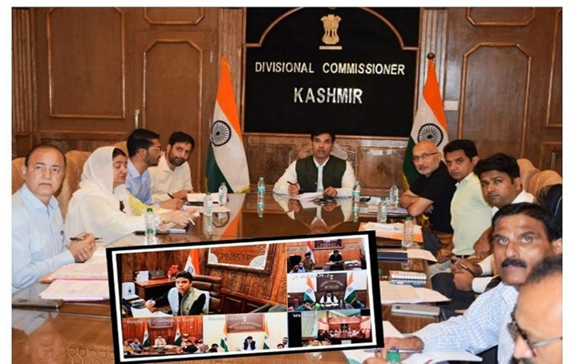 Div Com Kashmir directs  Officers to accelerate execution of works to ensure smooth conduct of SANJY-2025