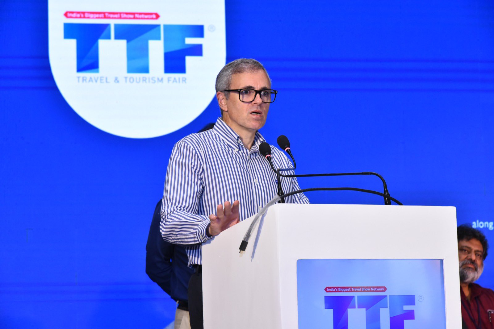 CM J&K Omar Abdullah inaugurates TTF Kolkata 2025