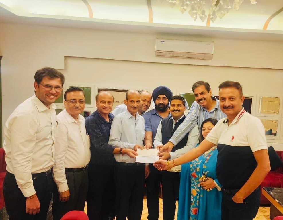 Jammu Club bids  farewell to Manager Finance; Gaurav Gupta  acknowledges Executive Members Tania Mahajan, Aditya for framing Retirement Policy 