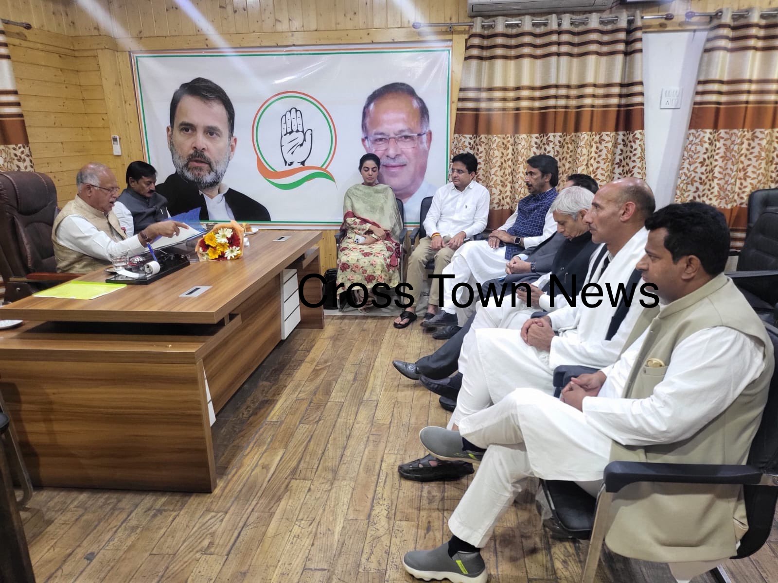 Congress Legislature Party meeting to get over soon; Letter of Support to Omar Abdullah by evening
