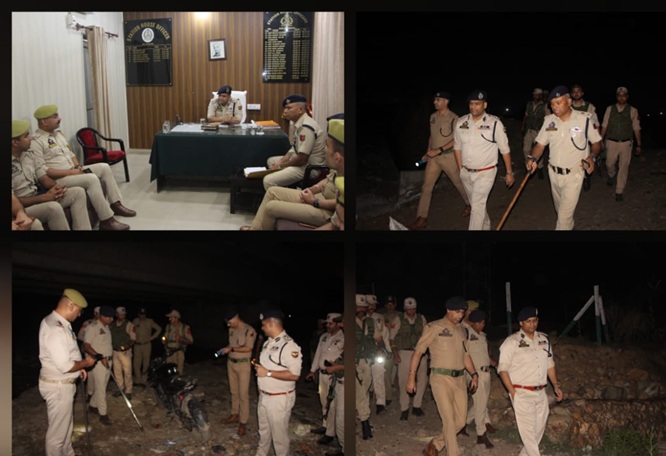 'SSP Samba Anuj Kumar visits Police Station'