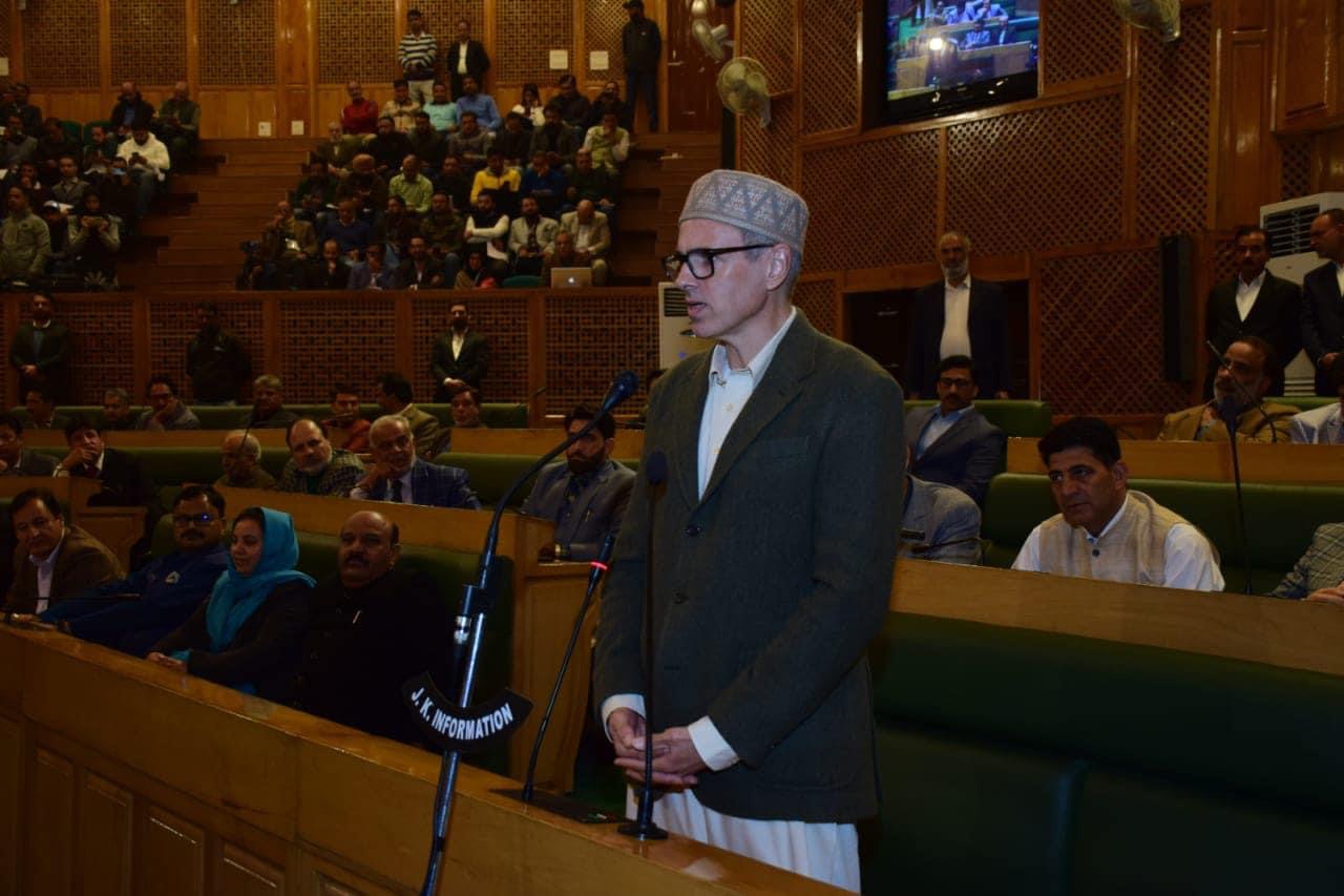 Resolution brought today has no importance but it is only for Cameras: CM Omar Abdullah on resolution of Parra