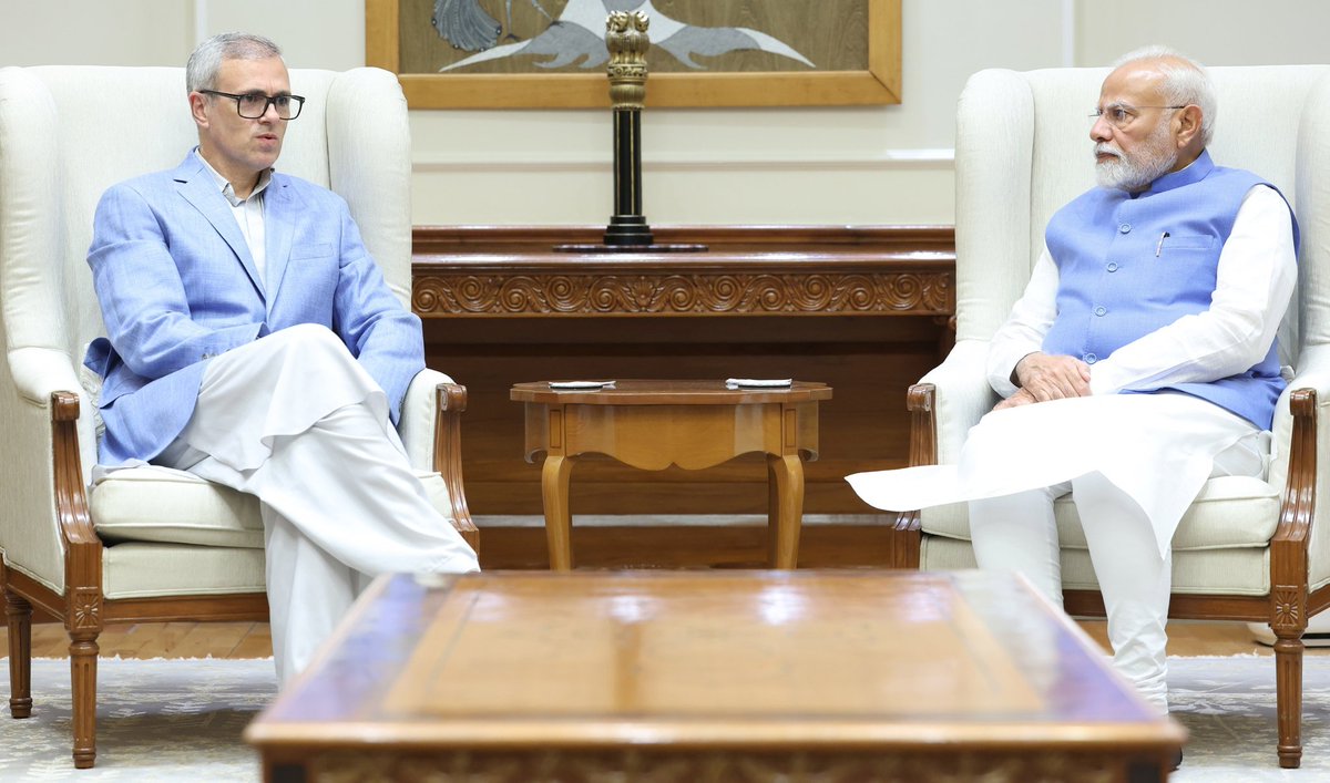 'PM Narendra Modi makes telephone call to CM J&K over Kishtwar incident: Omar Abdullah briefs PM '