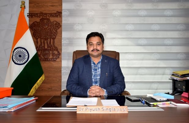 J&K: Piyush Singla appointed as Director in GOI 