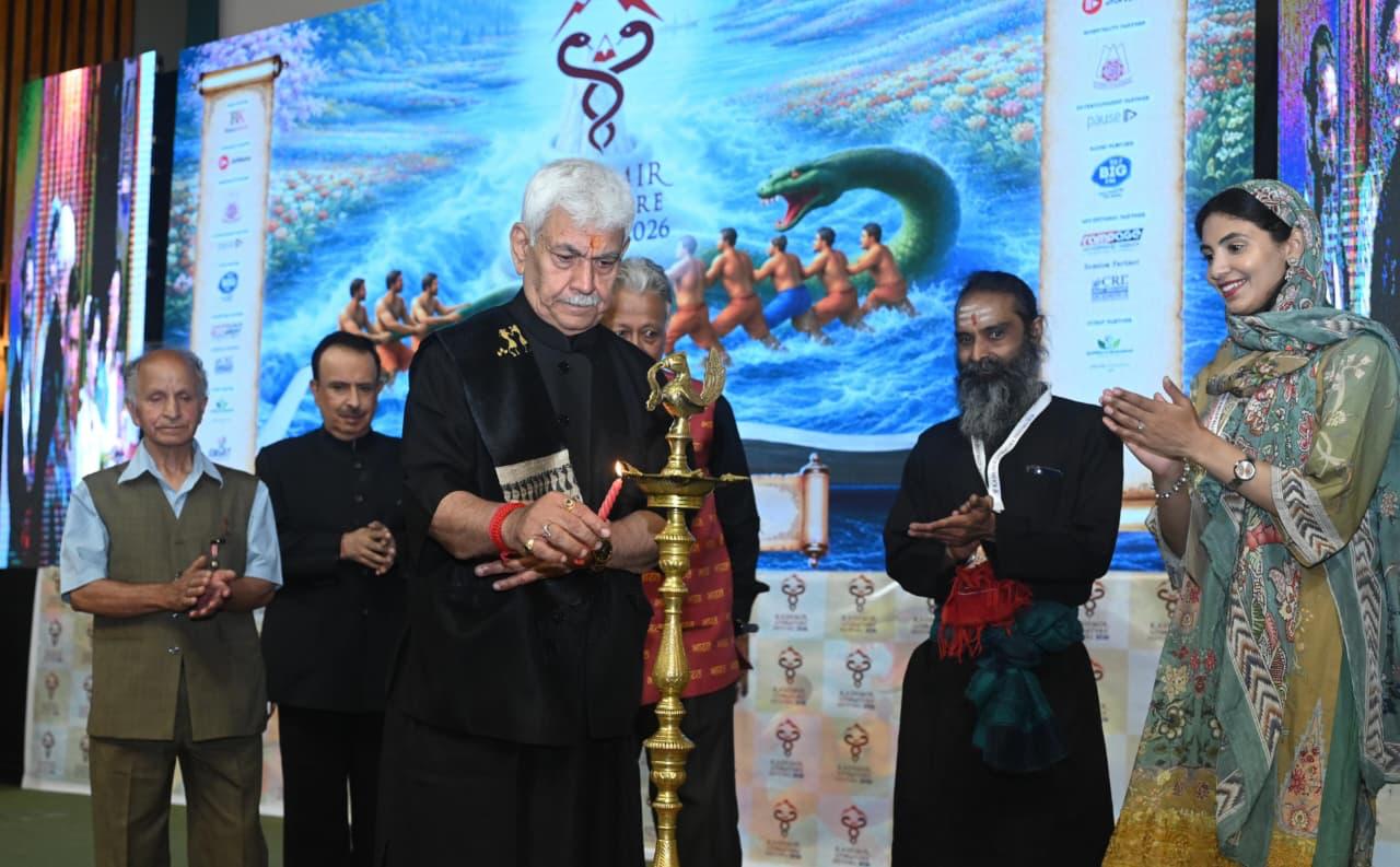 'LG Manoj Sinha inaugurates 3rd edition of Kashmir Literature Festival'