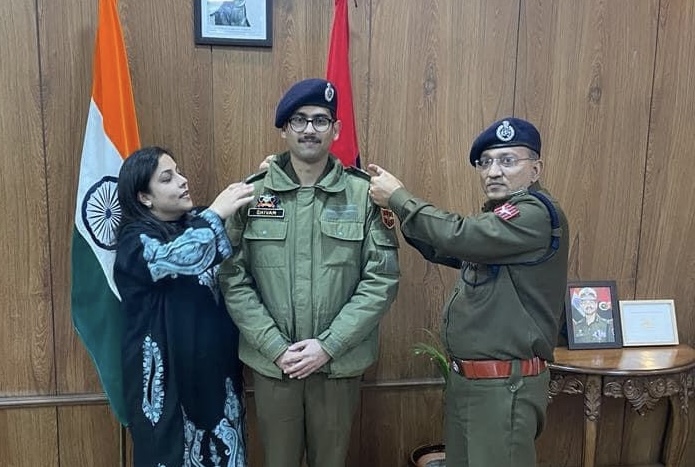 ADGP Jammu adhere SP rank to Shivam Siddharth SP City North Jammu